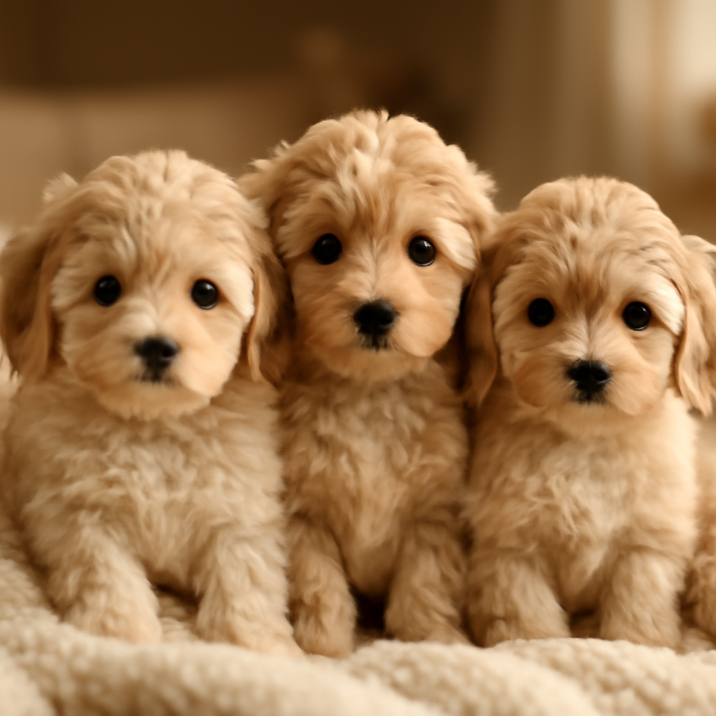 Cavapoo-valpar från Ranehills Kennel